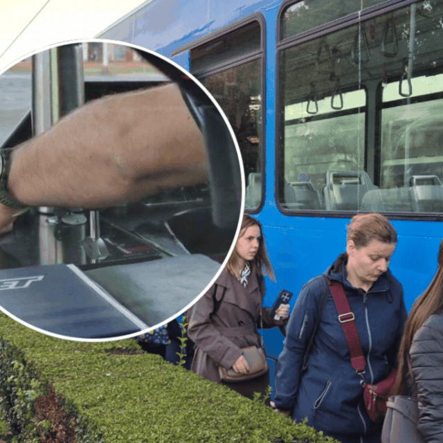 Na snimci koju nam je dostavio čitatelj vidi se kako vozač u kabini pokušava ponovno pokrenuti tramvaj, no vozilo ne kreće