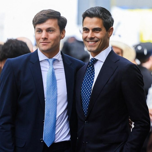 Nicolas Keenan i Rob Jetten