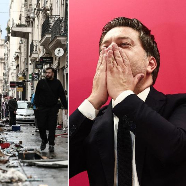 Prizori nakon nasilnih prosvjeda u Marseilleu; gradonačelnik Benoit Payan