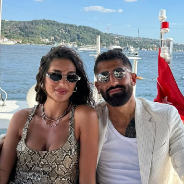 Kerem Demirbay s djevojkom