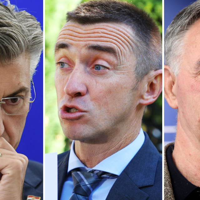 Andrej Plenković, Ivan Penava i Milorad Pupovac