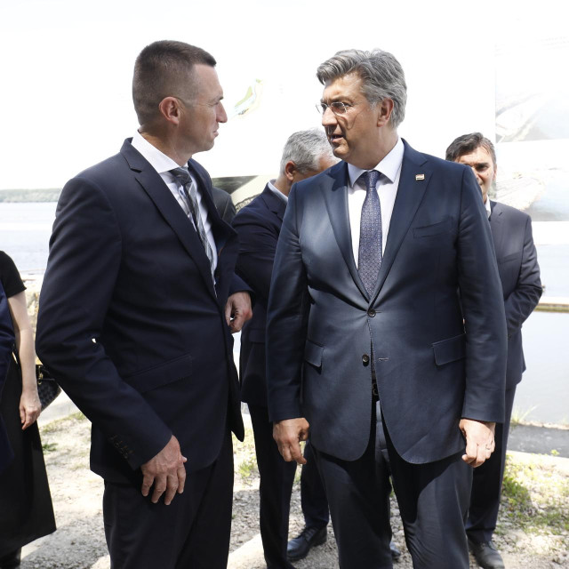Ivan Penava i Andrej Plenković