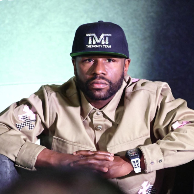 Boxer Floyd Mayweather Jr. 