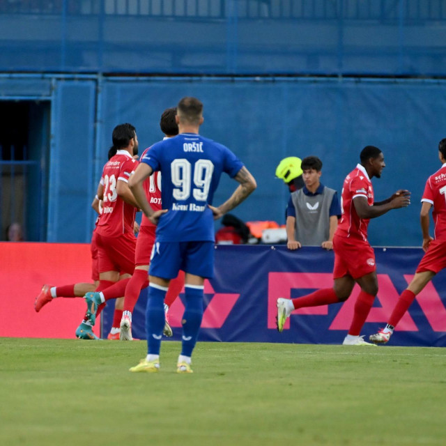 Brighton Labeau u proslavi pogotka na Maksimiru