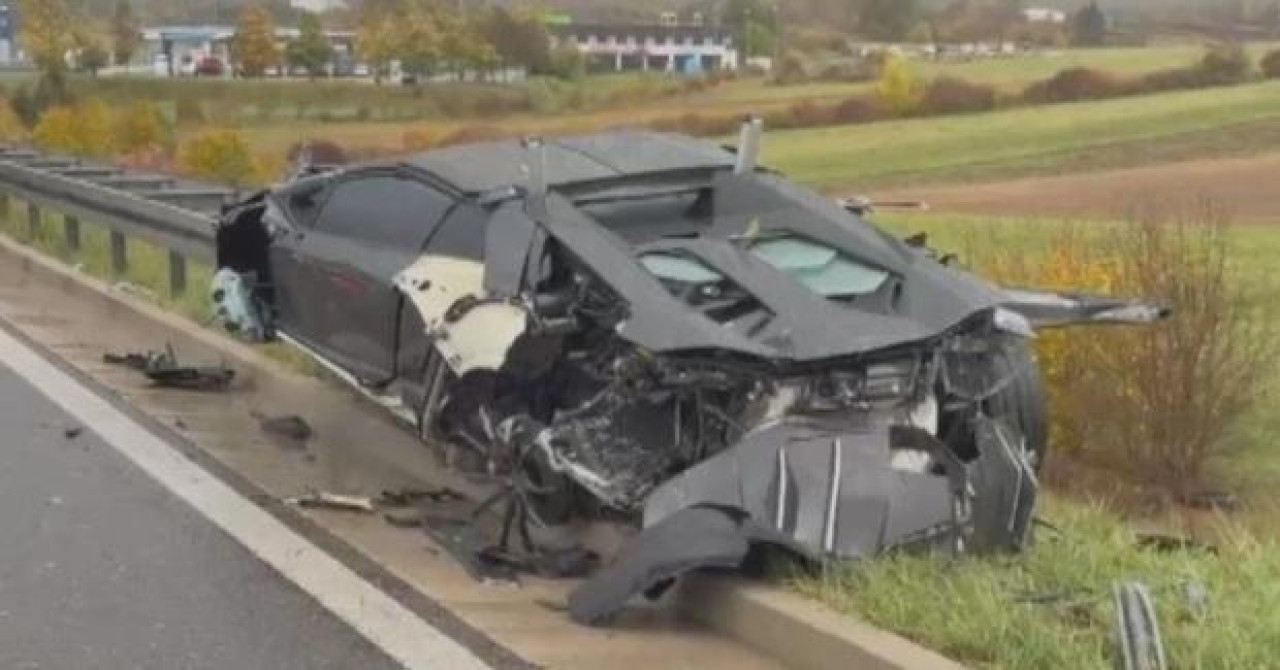 Lamborghini Diablo izletio s autoceste A1 kod Sokolca, svjedok tvrdi da se jurilo 200 km/h