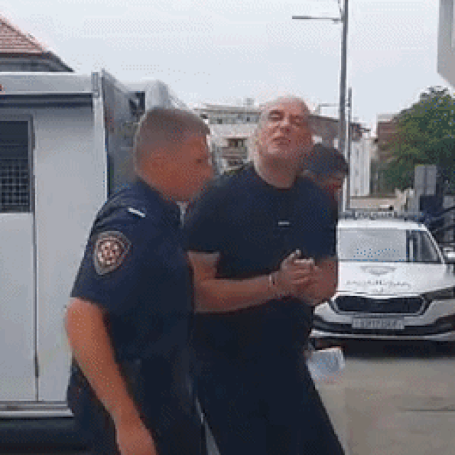 Leon Lučić ispred suda