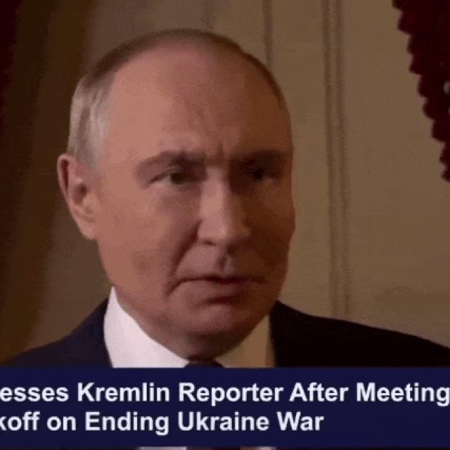 Vladimir Putin neposredno nakon sastanka s američkom delegacijom