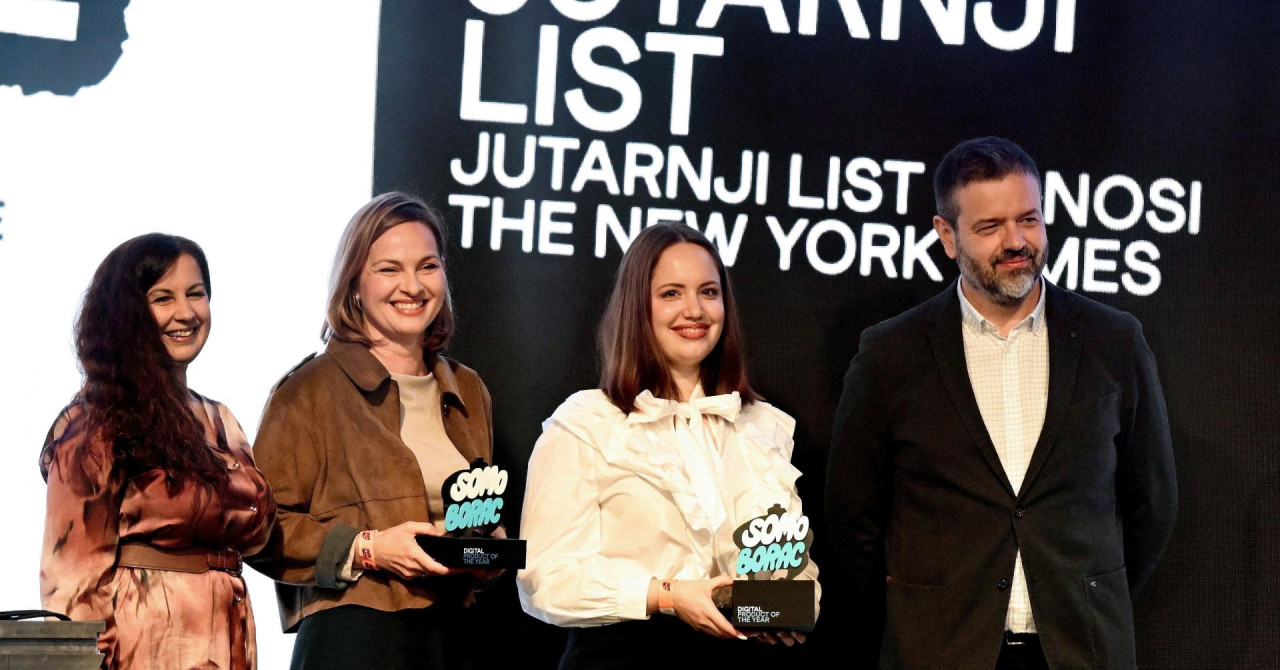 Jutarnji list osvojio SoMo Borac za suradnju s NY Timesom