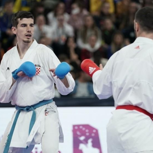 Enes Garibović - jedan od dvojice hrvatskih karatista na Super 8, peterostruki finalist i trostruki pobjednik turnira