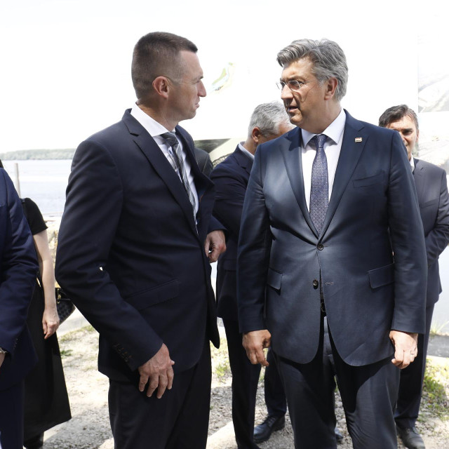 Ivan Penava i Andrej Plenković