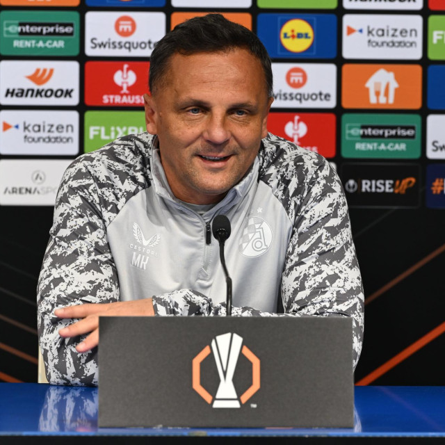 Trener Dinama Mario Kovačević