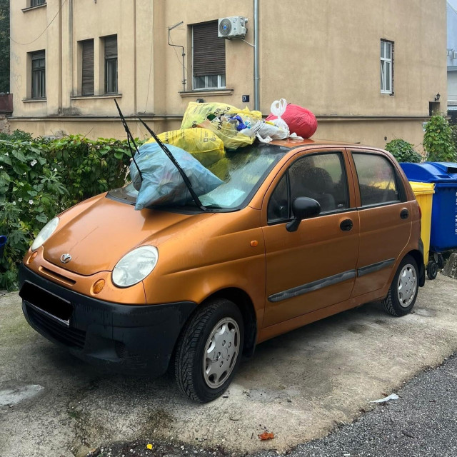 Daewoo zatrpan smećem