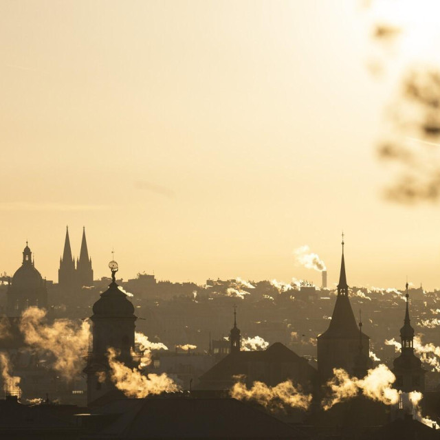 Zimski prizor iz Praga/Ilustracija