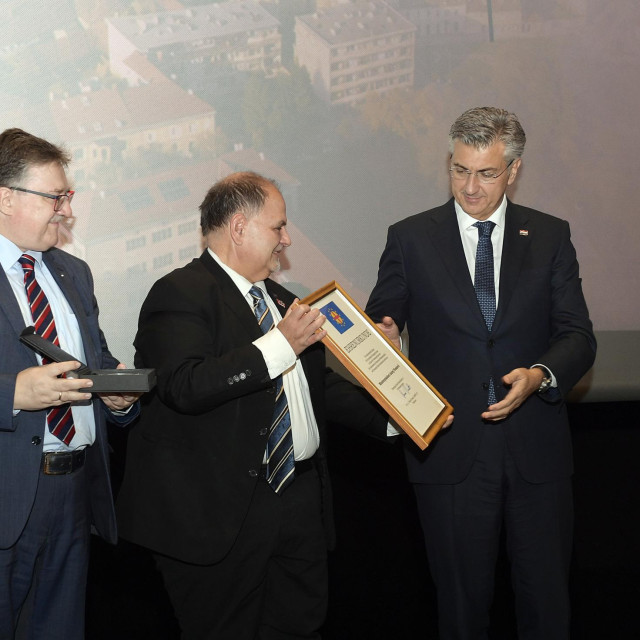 Andrej Plenković i Bernd Posselt