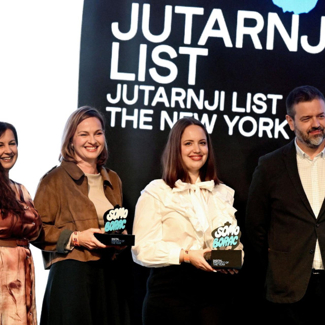 Jutarnji list osvojio je prvu nagradu u kategoriji ‘Digital product of the year‘ za suradnju s New York Timesom