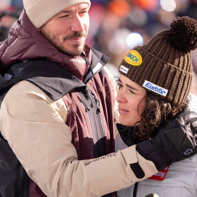 Felix Neureuther i neutješna Julia Scheib