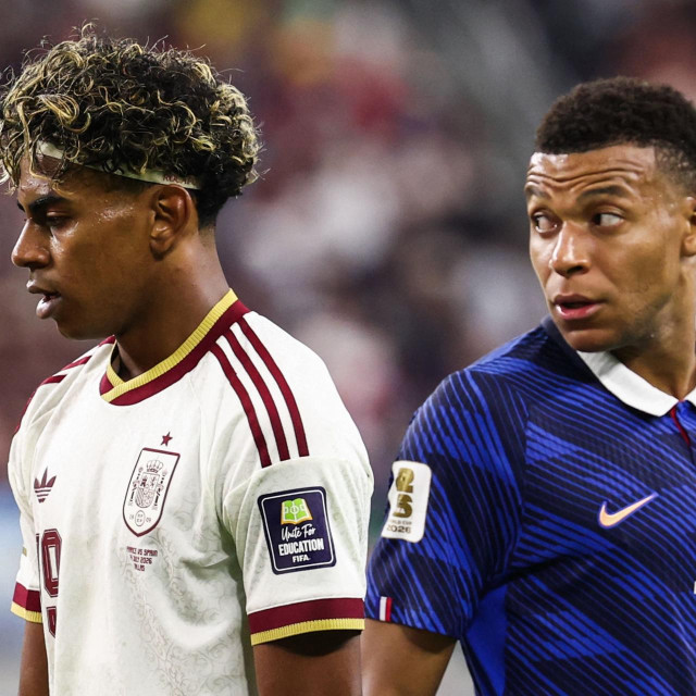 Kylian Mbappe i Lamine Yamal 
