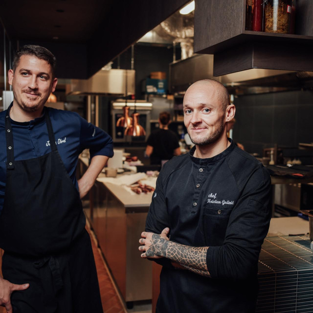 Sous chef Jurica Obrol i chef Kristian Godinić 
