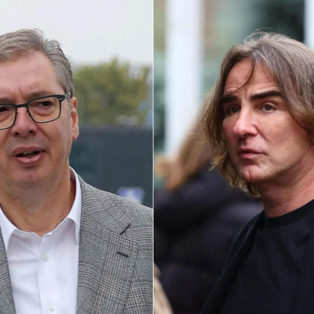 Aleksandar Vučić i Željko Mitrović