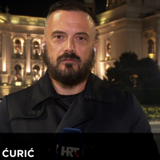 Novinar HRT-a u izravnom javljanju u Dnevnik