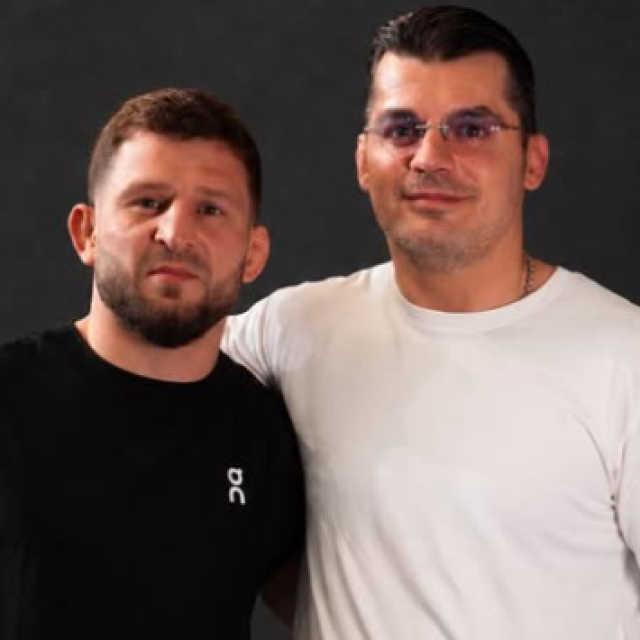 Lom-Ali Eskijev (lijevo) i Ivan Dijaković (desno)