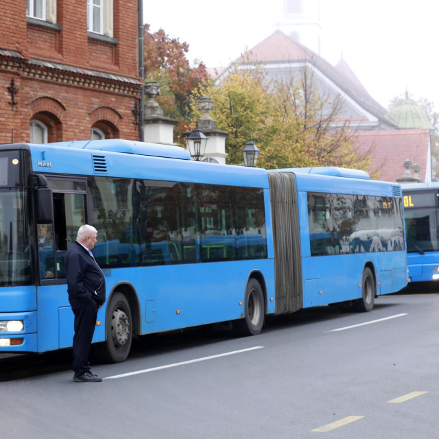 Autobusi kod Mirogoja, ilustracija