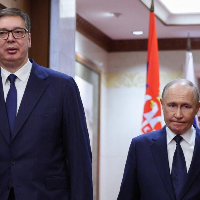 Aleksandar Vučić i Vladimir Putin