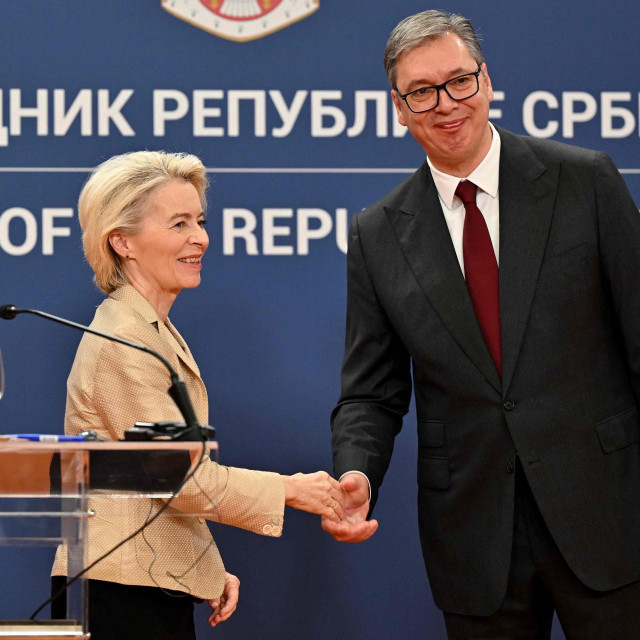 Von der Leyen i Vučić