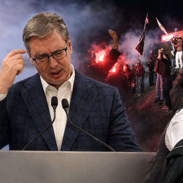 Aleksandar Vučić, Ilija Srdanović, slavlje u Beogradu