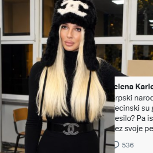 Jelena Karleuša nakon izbora u Srbiji