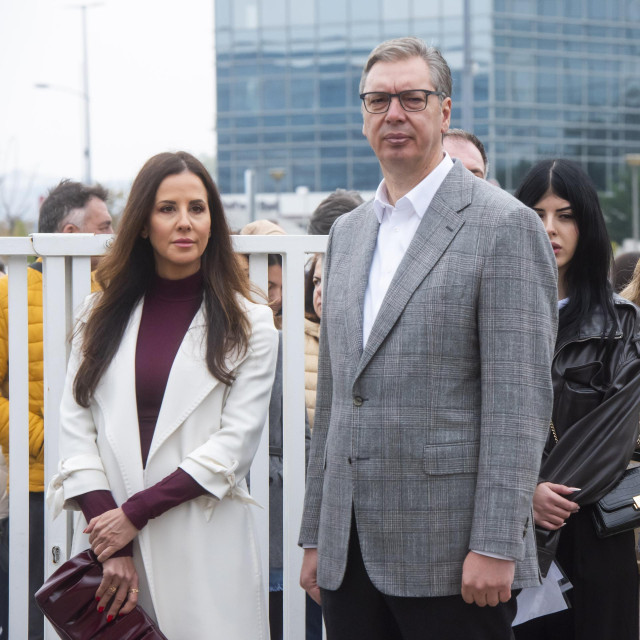 Tamara i Aleksandar Vučić