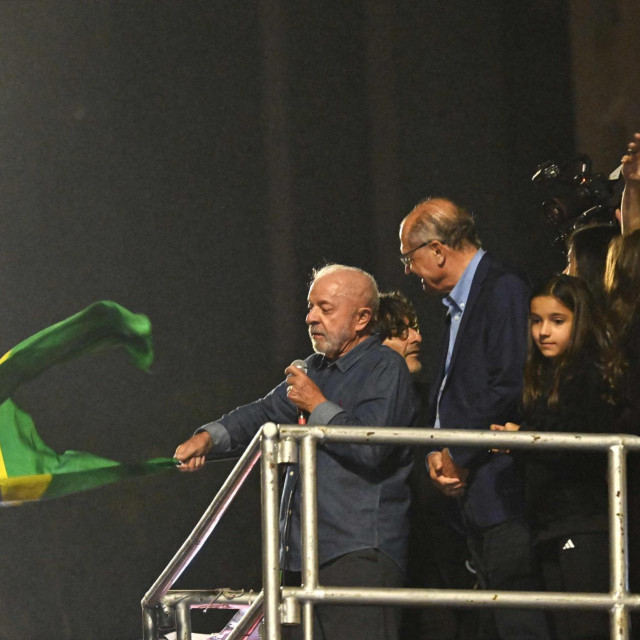 Luiz Inacio Lula da Silva nakom pobjede