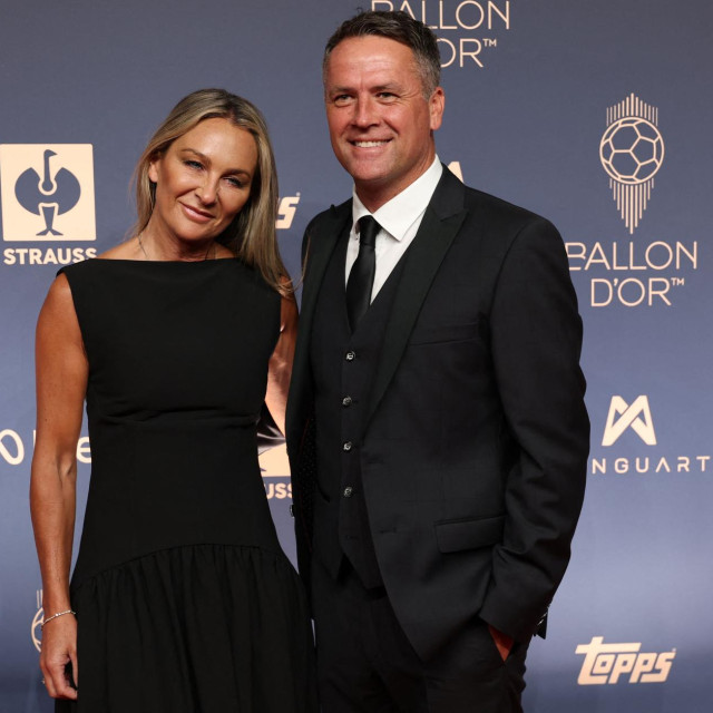 Michael Owen i partnerica Louise Bonsall