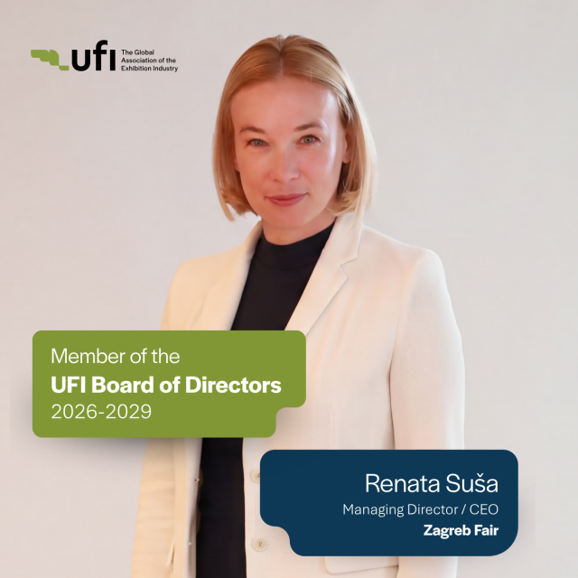 Renata Suša ulazi u globalno vodstvo UFI-ja dok Velesajam bilježi skok prihoda i pokreće rekordne investicije