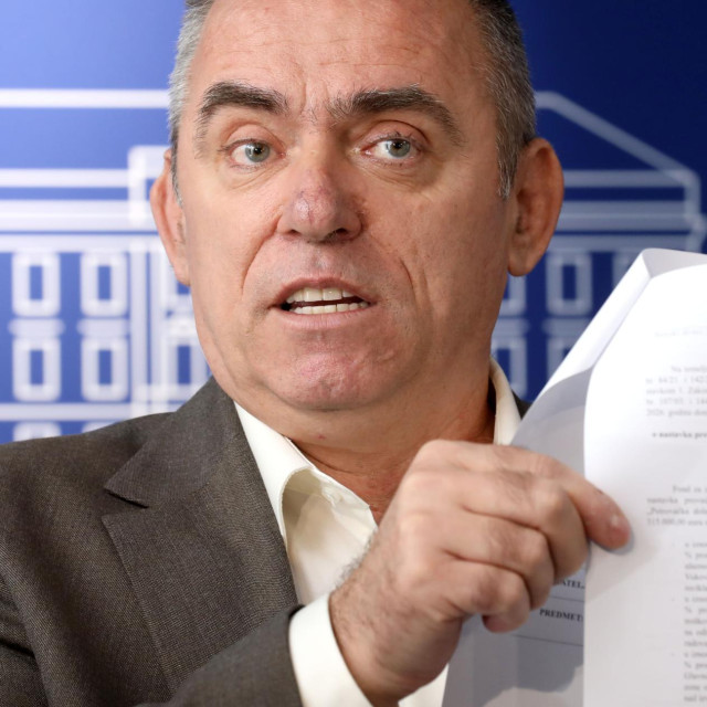 Zamjenik predsjednika Domovinskog pokreta Stipo Mlinarić