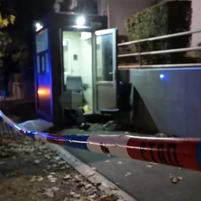 Prizor s mjesta napada