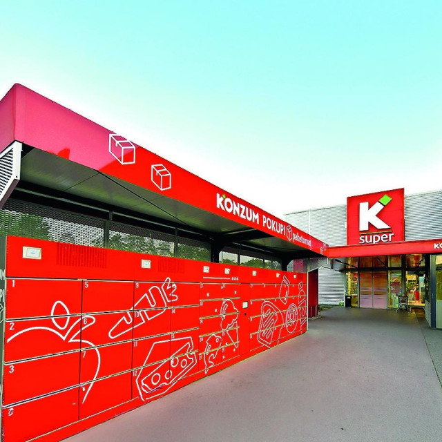 Konzum predstavio Pokupi paketomat