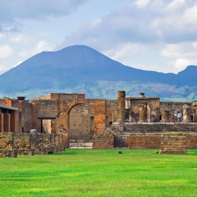 Pompeji, ilustracija