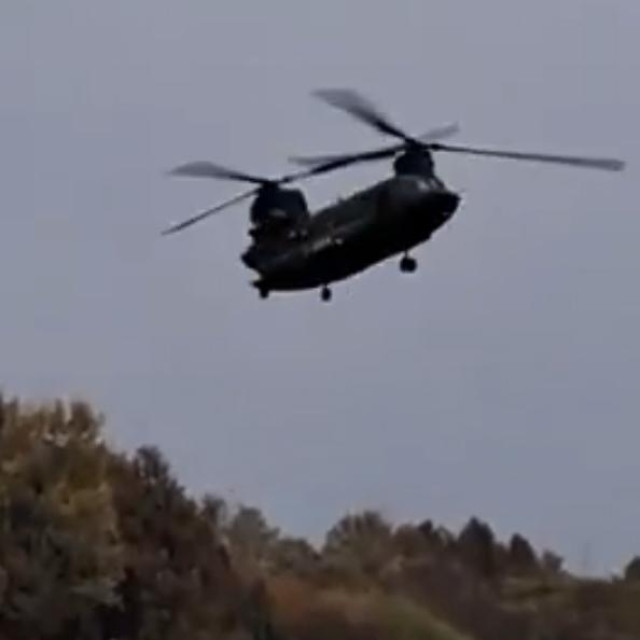Snimljen je trenutak pada helikoptera